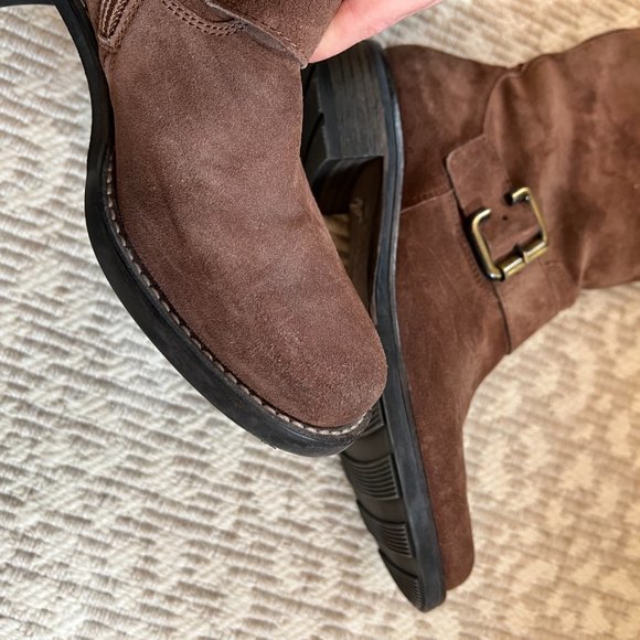 Paul Green Suede‎ Suri Boots (US size 7) - Picture 9 of 9